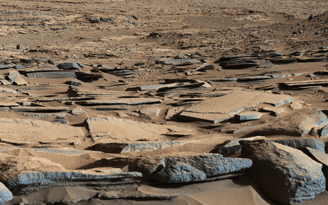 PIA19839: Strata at Base of Mount Sharp 